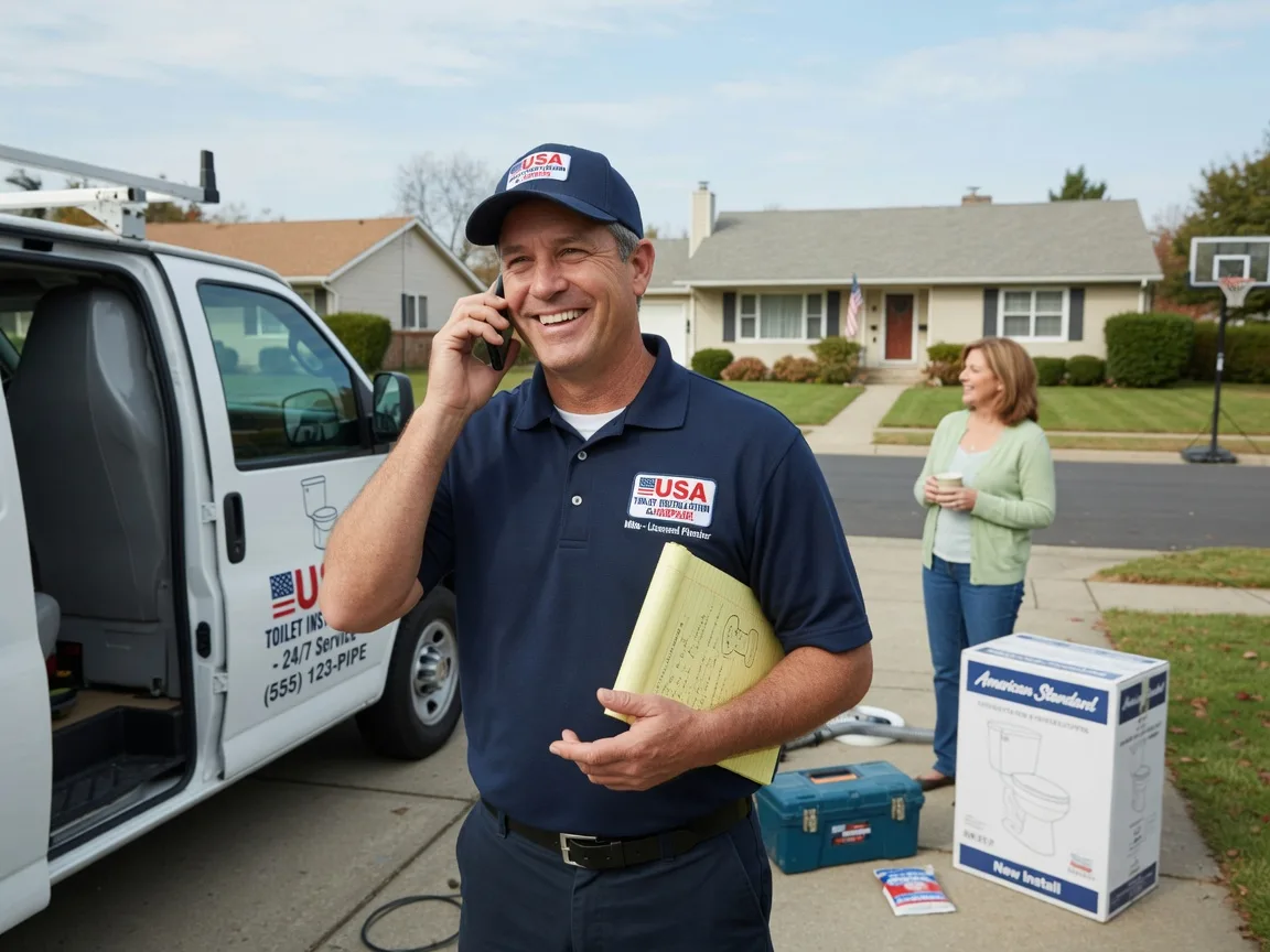Toilet Installation Dahlen, ND FAQs